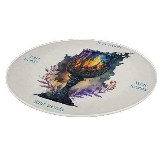 Planche À Découper Créez votre propre chalice de feu (Coin)