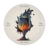 Planche À Découper Créez Votre Propre Coupe de Feu (Devant)