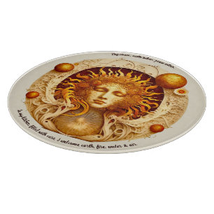 Planche À Découper Créez Votre Propre Déesse Solaire Steampunk