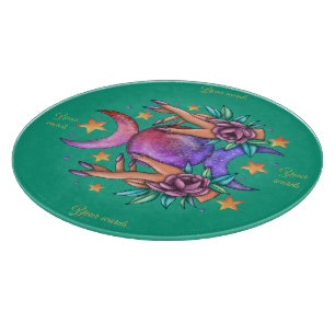 Planche À Découper Créez Votre Propre Déesse Triple Lune Mignonne & R