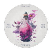 Planche À Découper Créez Votre Propre Flacon de Potion Florale Apothi (Devant)