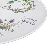 Planche À Découper Créez votre propre Fleur sauvage Boho Ivy Moon (Coin)