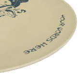 Planche À Découper Créez votre propre fluide Ganesh Vert et Or (Coin)