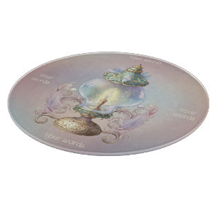 Planche À Découper Créez Votre Propre Lampe de Fée Intriquée