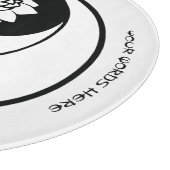 Planche À Découper Créez votre propre logo Lotus Yin Yang (Coin)