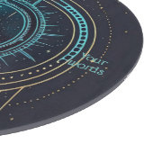 Planche À Découper Créez votre propre lunaire céleste géométrique (Coin)