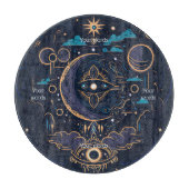 Planche À Découper Créez votre propre lunaire céleste mystique (Devant)