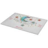 Planche À Découper Créez votre propre Lune et vos étoiles élégantes (Coin)