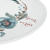 Planche À Découper Créez votre propre lune Turquoise et Pêchez-la (Coin)