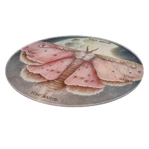 Planche À Découper Créez Votre Propre Papillon De Nuit Rose De La Ple