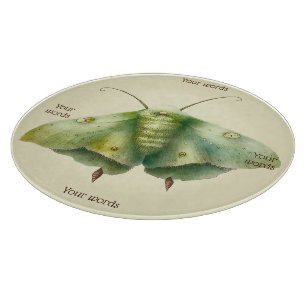 Planche À Découper Créez votre propre papillon Imaginaire vert