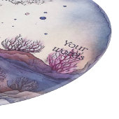 Planche À Découper Créez votre propre paysage d'Imaginaire violet (Coin)