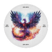 Planche À Découper Créez votre propre phénix mythique Firebird (Devant)