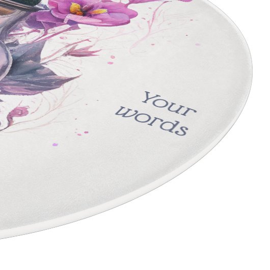 Planche À Découper Créez votre propre potion florale Bouteille Apothe (Coin)