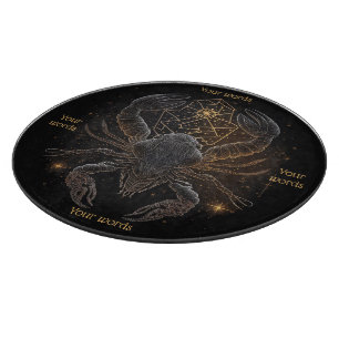 Planche À Découper Créez Votre Propre Tableau d'Autel Mystique du Sco