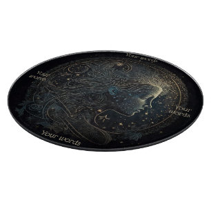 Planche À Découper Créez Votre Propre Tableau d'Autel Mystique du Ver