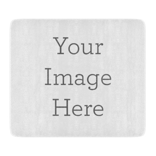 Planches à découper en verre décoratif 15.2 cm x 17.8 cm (Devant)