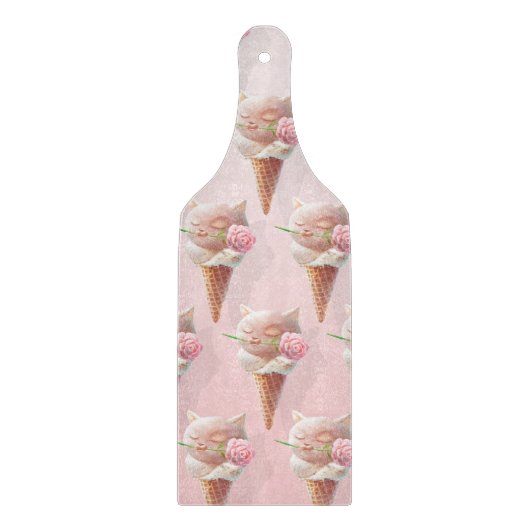Planche À Découper Crème de glace Kitty - Rosy & Dreamy (Devant)