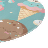 Planche À Découper Crème glacée très colorée (Coin)