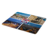 Planche À Découper Croatie | Hrvatska | Zagreb | Capitale de la Croat (Coin)