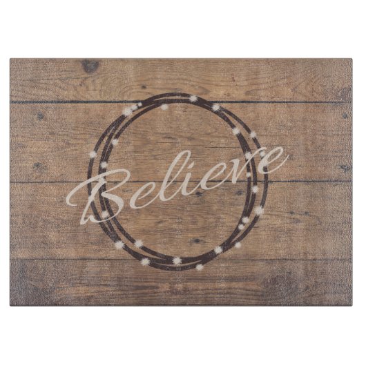 Planche À Découper Croire (Devant)