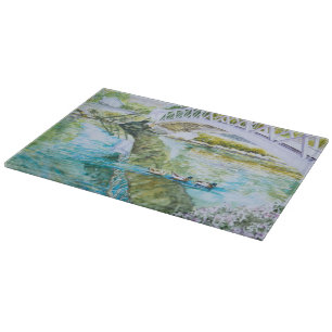 Planche À Découper Croisement de canal