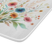 Planche À Découper Croître dans la grâce florale (Coin)
