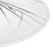 Planche À Découper Croquis minimalisme Feuille Palm Tree (Coin)