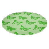 Planche À Découper Croquis papillon, vert citron (Coin)