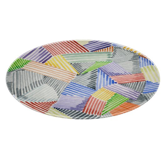 Planche À Découper Crosshatch Quilt I (Coin)