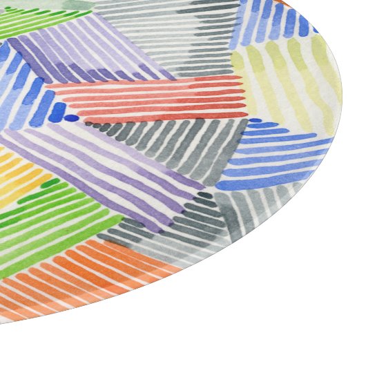 Planche À Découper Crosshatch Quilt I (Coin)