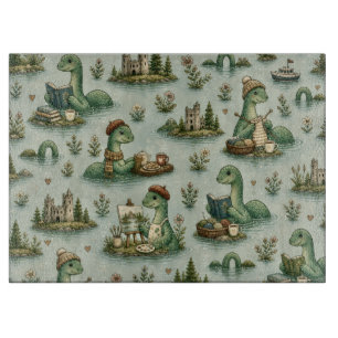 Planche À Découper Cryptides confortables Nessie Monstre du Loch Ness