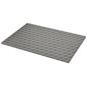 Planche À Découper Cubes 3D beige foncé en cascade (Coin)