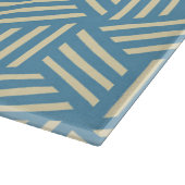 Planche À Découper Cubes d'illusion optique Abstraite rétro Motif ble (Coin)