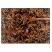 Planche À Découper Cuillères en bois et anis (Devant)