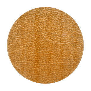 Planche À Découper Cuir Brown, Arrière - plan de texture de fermeture