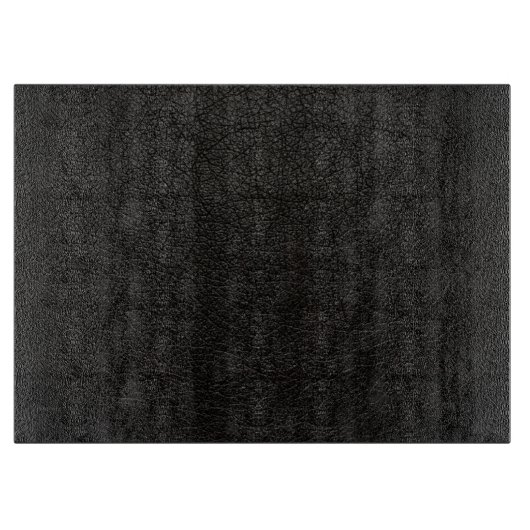 Planche À Découper Cuir noir (Devant)