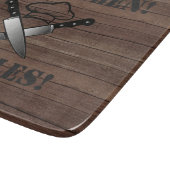 Planche À Découper Cuisine à effet bois (Coin)