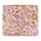 Planche À Découper Cuisine Cuisine Rose (Devant)