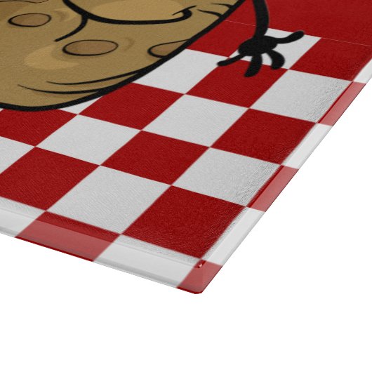 Planche À Découper cuisine de légumes mignon (Coin)