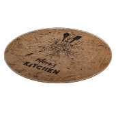 Planche À Découper Cuisine de maman sur mesure, de grand-mère (Coin)