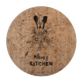 Planche À Découper Cuisine de maman sur mesure, de grand-mère (Devant)