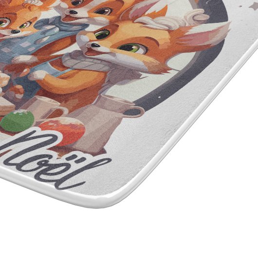 Planche À Découper Cuisine de Noël (Coin)