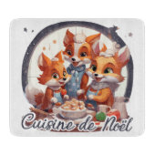 Planche À Découper Cuisine de Noël (Devant)