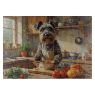 Planche À Découper Cuisine du Terrier Tchèque dans la Cuisine
