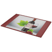PLANCHE À DÉCOUPER CUISINE EN VERRE DELUXE 8 X 10 PERSONNALISER (Coin)