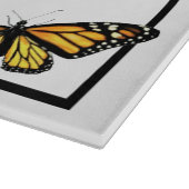 Planche À Découper Cuisine en verre Peinture de monarque (Coin)