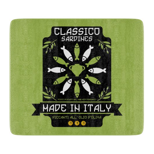 Planche À Découper Cuisine italienne (Devant)