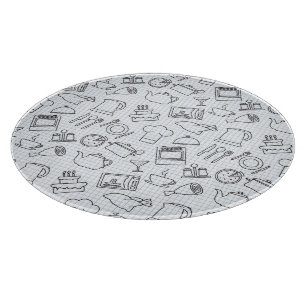 Planche À Découper Cuisine Motif 4