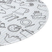 Planche À Découper Cuisine Motif 4 (Coin)